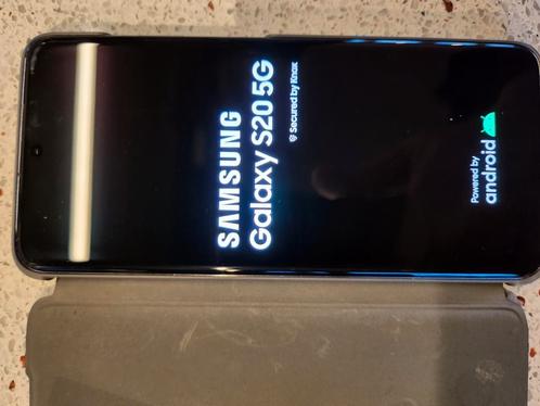 Samsung galaxy S 20 te koop met originele samsung flip case.