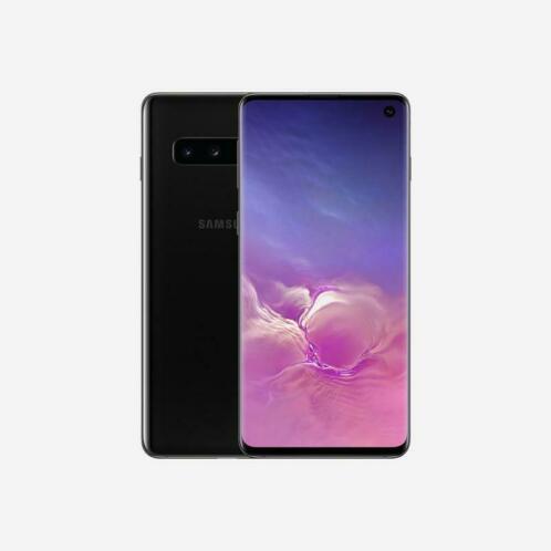 Samsung Galaxy S10 128GB Prism Black- Gratis Siliconen Cover