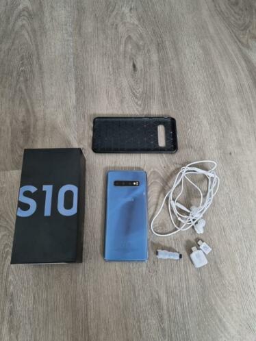 Samsung Galaxy S10 blauw