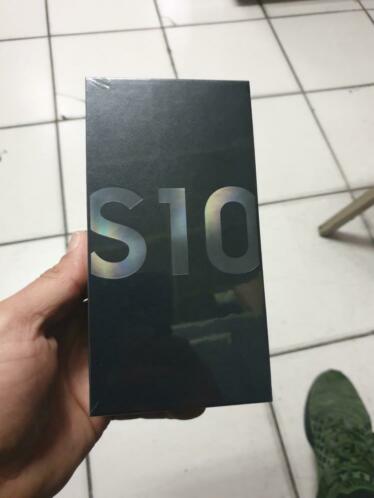 Samsung Galaxy S10 Zwart Geseald in verpakking met Bon