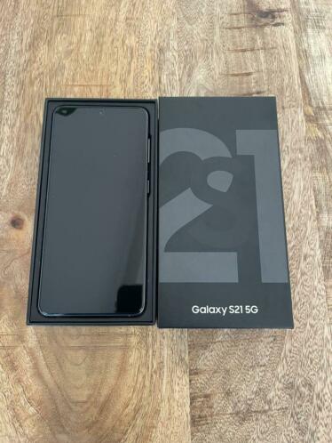 Samsung Galaxy S21 5G Zwart Nieuw