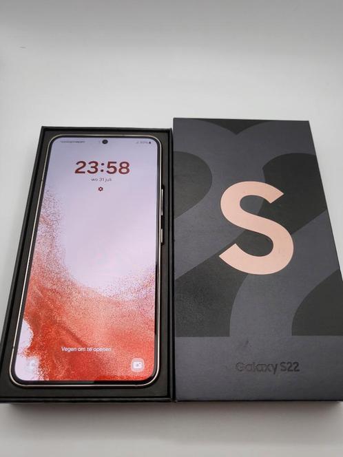 Samsung Galaxy S22 5G  Pink Gold  128GB  Doos Krasvrij