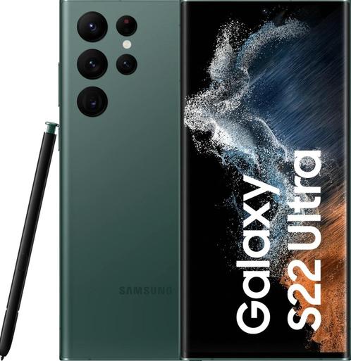 Samsung Galaxy S22 Ultra 256GB Groen 5G, zgan met garantie