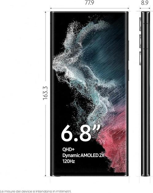 Samsung Galaxy S22 Ultra Dual SIM 512GB zwart (originele box
