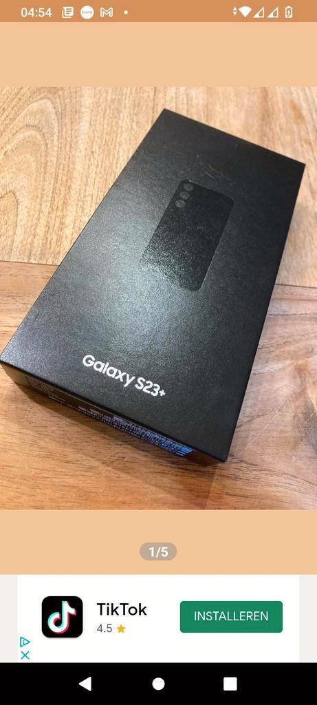 Samsung Galaxy S23 plus,256gb, Phantom black