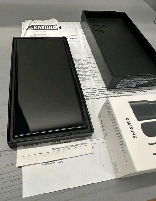 Samsung Galaxy s23 Ultra 256gb schwarz neu Rechnung garantie