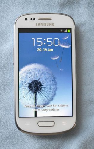 Samsung Galaxy S3 Mini Wit, simlockvrij, 1 jaar garantiebon