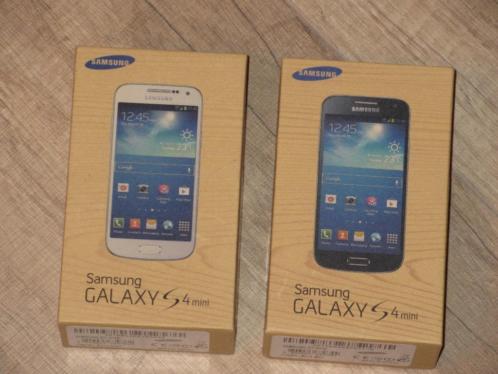 Samsung Galaxy S4 mini SPLINTERNIEUW  ZWART of WIT