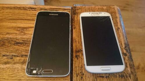 Samsung galaxy S4 wit amp samsung galaxy S5 zwart (ook los)