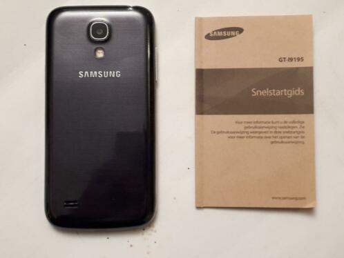 Samsung Galaxy S4mini smartphone, kleur zwart