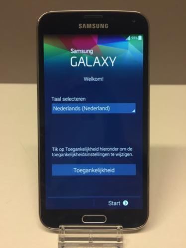 Samsung Galaxy S5 16GB Blauw  NIEUWSTAAT  Garantie