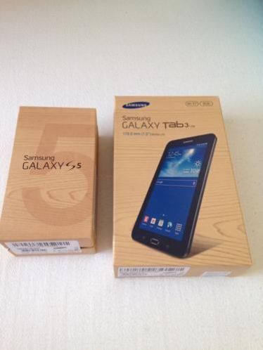 Samsung Galaxy S5 blauwwitzwart 16Gb 250,- per stuk