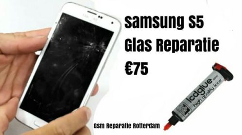 Samsung Galaxy S5 glas scherm lcd reparatie vervangen 