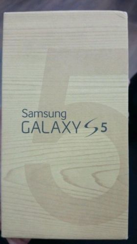 SAMSUNG Galaxy S5 Gold Nieuw in doos