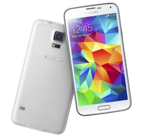 Samsung Galaxy S5 Goud en Wit Gesealed