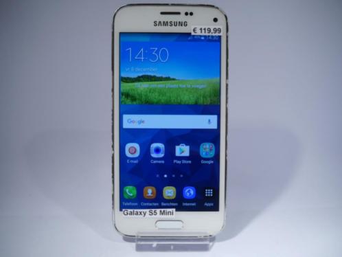 Samsung Galaxy S5 Mini Wit  Nette staat met Garantie