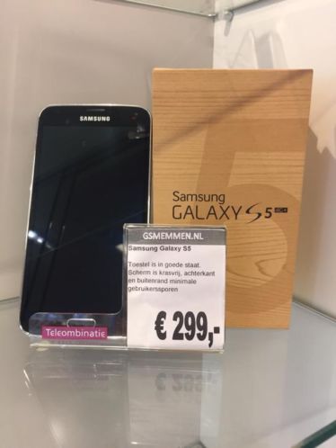 Samsung Galaxy S5 plus 4G - Zwart - Nieuwstaat  Garantie