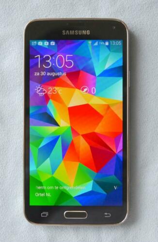 Samsung Galaxy S5 Zwart, perfecte staat, garantie, bon