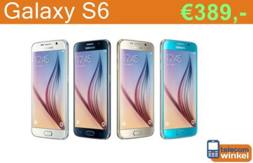 Samsung Galaxy S6 32gb nu tijdelijk in actie voor 389,-