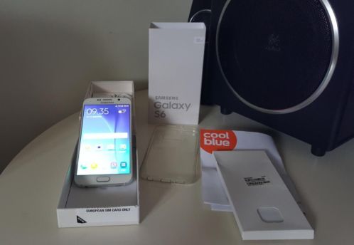 Samsung Galaxy S6 32GB Wit in nieuwstaat 3 maanden oud.