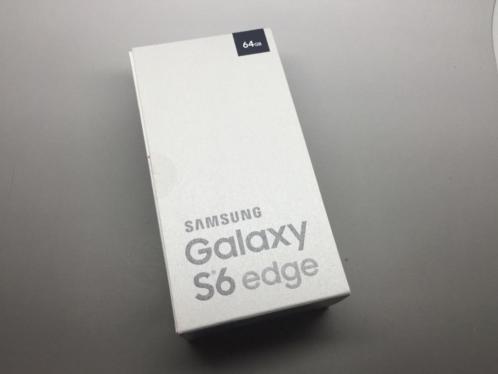 Samsung Galaxy S6 Edge 64Gb in de kleuren zwart, wit en goud