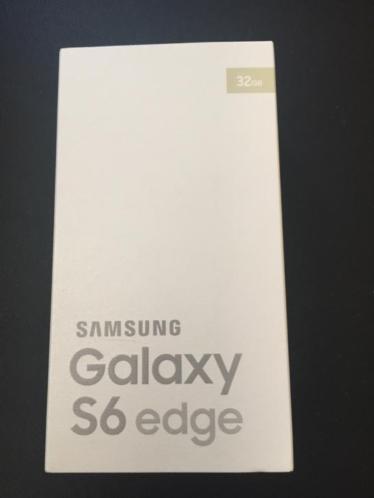 Samsung Galaxy S6 Edge Gold 32gb 1 maand oud