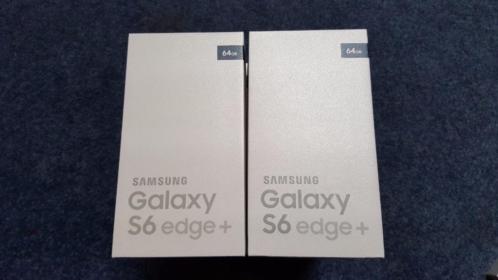 Samsung Galaxy S6 Edge PLUS 64Gb in de kleuren goud of zwart