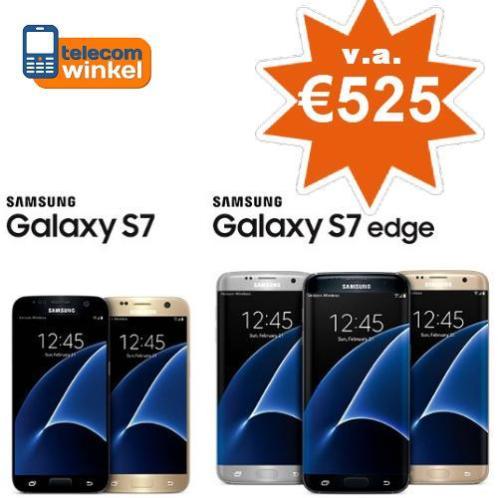 Samsung Galaxy S7 amp S7 edge nu v.a. 525,-