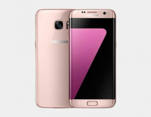 Samsung Galaxy S7 Edge Pink Gold refurbished, 3mnd garantie