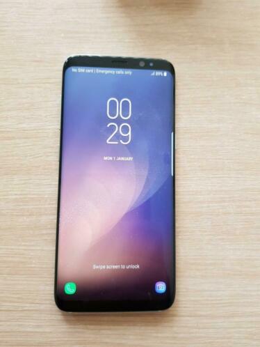 Samsung galaxy s8 in nette staat met garantie en bon