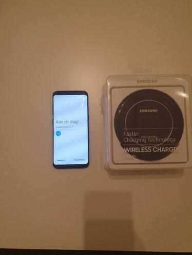 Samsung galaxy s8 met wireless samsung charger