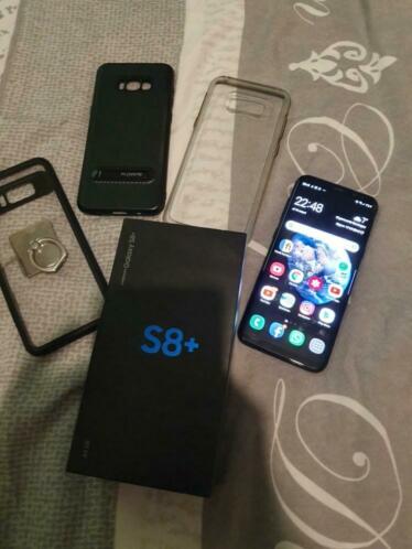 Samsung Galaxy s8 plus met hoesjes