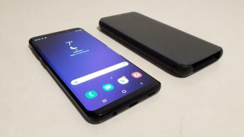 Samsung Galaxy S9 Black 64GB met FlipCover Led