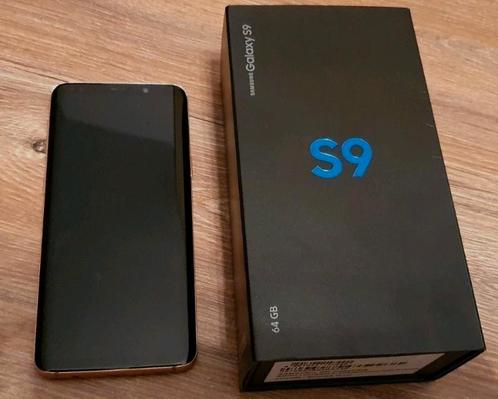 Samsung Galaxy S9, Gold, Dual Sim met hoesje