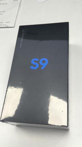 Samsung Galaxy S9 Nieuw in Doos geseald Black 595 eur Garant