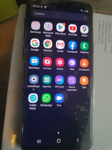 Samsung Galaxy S9 nieuwe voorkant en achterkant