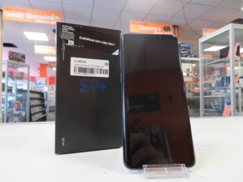Samsung Galaxy S9 Plus - Black - 64GB - met BON 10-10-18