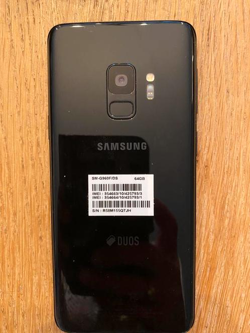 Samsung galaxy S9 zwart