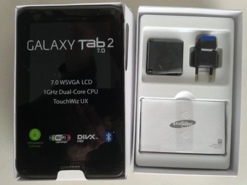 Samsung Galaxy Tab 2 (7.0). KRASVRIJ. Met hoescovercase