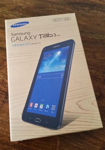 Samsung Galaxy Tab 3 - Lite 7.0 inch WIFI - Black (Nieuw)