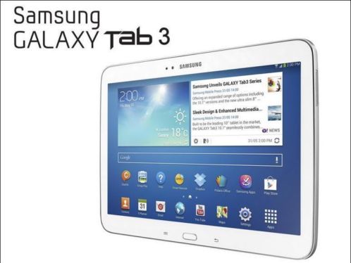 Samsung Galaxy Tab 3 White zo goed als nieuw