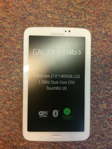 Samsung Galaxy tab 3 - Wit - Nieuw in doos - 7 inch - 8 GB