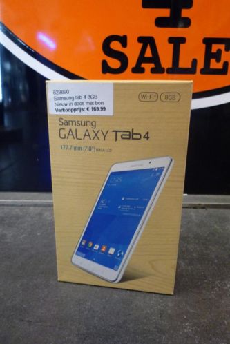 Samsung Galaxy Tab 4 7.0034 - Nieuw in doos met bon
