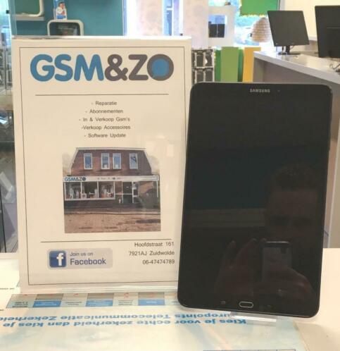 Samsung Galaxy Tab A 2016 - T580 - ZGAN - Zwart