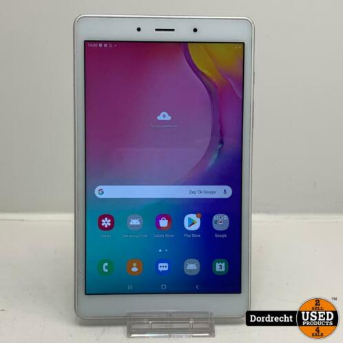 Samsung Galaxy Tab A 8.0 (2019) 32GB Wit  In hoes  Klein b