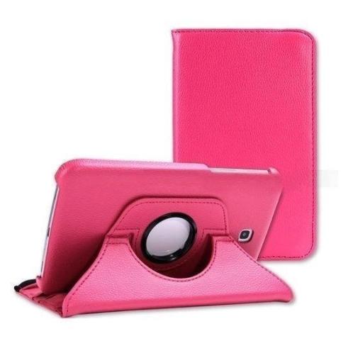 Samsung galaxy tab A 8.0 hoesje 360 draaibare case roze