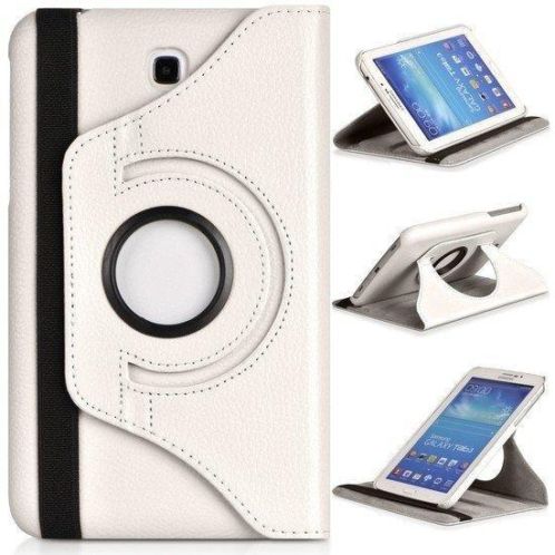 Samsung galaxy tab A 8.0 hoesje 360 draaibare case wit