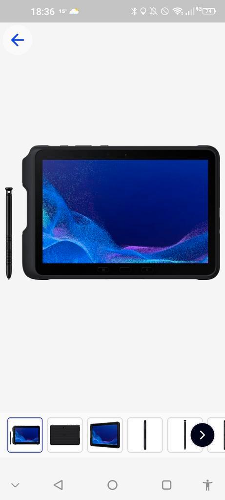 Samsung Galaxy Tab Active ProT545  4 GB  64 GB  4G  Styl