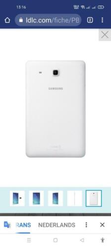 Samsung Galaxy tab E