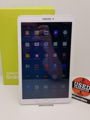 Samsung Galaxy Tab E 8GB Wit  in Nette Staat  met Garantie